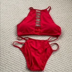 Red bikini